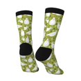 thumbnail image 5 of Uemuo Lovely Chickens Pattern Women's Crew Socks, Soft Durable Breathable Moisture-Wicking with Odor Control Cotton socks, 5 of 9