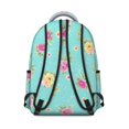 thumbnail image 3 of Pioneer Flower Floral Print Pattern Backpack for School, Cute School Bag with Adjustable Shoulder Straps and Padded Back, 15.3"x11"x7.1", 3 of 5