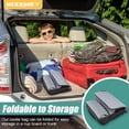 thumbnail image 4 of 15L Portable Electric Cooler Bag, Car Cooler Watertight Liner Bag, Soft Sided Thermoelectric Travel Cooler with Shoulder Strap, Storage Pocket &  12V Plug in for, 4 of 6