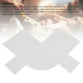 thumbnail image 4 of Hairline Enhancement Card, 5pcs Multipurpose Beard Styling Card  for Home White,Black, 4 of 7