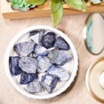 thumbnail image 4 of Crystal Allies 1 Pound Bulk Rough Blue Sodalite Reiki Crystal Healing Stones Large 1"", 4 of 4