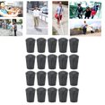 thumbnail image 4 of Cane Tips, Walking Cane Tip,  Friction Strong Structure 20pcs For Cement, Asphalt, Artificial Brick, Stone Pavement Elderly Special Balancing, 4 of 8