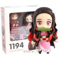 thumbnail image 1 of Demon Slayer Anime Figura de acción Modelo Juguete de mantequilla, Agatsuma Zenitsu, Kimetsu no Yaiba, Figura de Nezuko, Figma # 522-DX, 508-DX, 14 cm1194 con caja al por menor zhangyuxiang unisex, 1 of 2