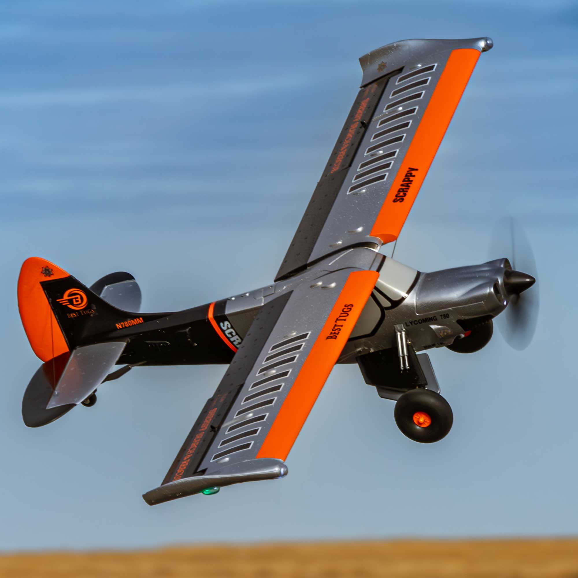 E-flite Micro Scrappy 800mm BNF Basic EFL02150D RC Aerobatic Airplanes
