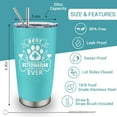 thumbnail image 2 of Veterinarian Gifts for Women, Best Veterinarian Ever Gifts, Cool Gifts for Veterinarian, Graduation Gifts for Veterinarian, Veterinary Technician Gifts, Gifts for Vet Tech 20 oz Tumbler, 2 of 6