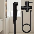 thumbnail image 2 of Handheld Bidet Sprayer Bidet Attachment with Shut Off Valve Installation Kit Included, 2 of 8