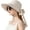Beige, variant on Womens Sun Hat UPF 50+ Wide Brim Gardening Hat with Neck Flap