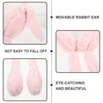 thumbnail image 2 of Shisuyan Women Ear Muffs For Winter Plush Pink 1Pack Movable Rabbit Ears, 2 of 9