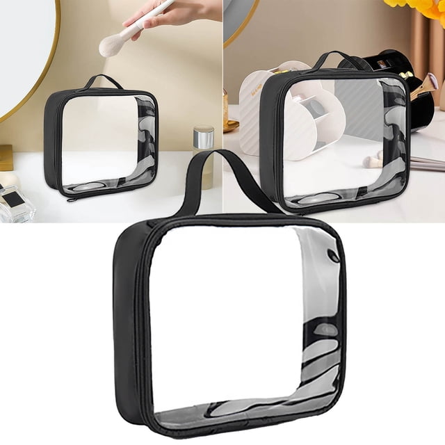 WIFKLSIIPG Transparent Travel Cosmetic Bag Makeup Storage Bag