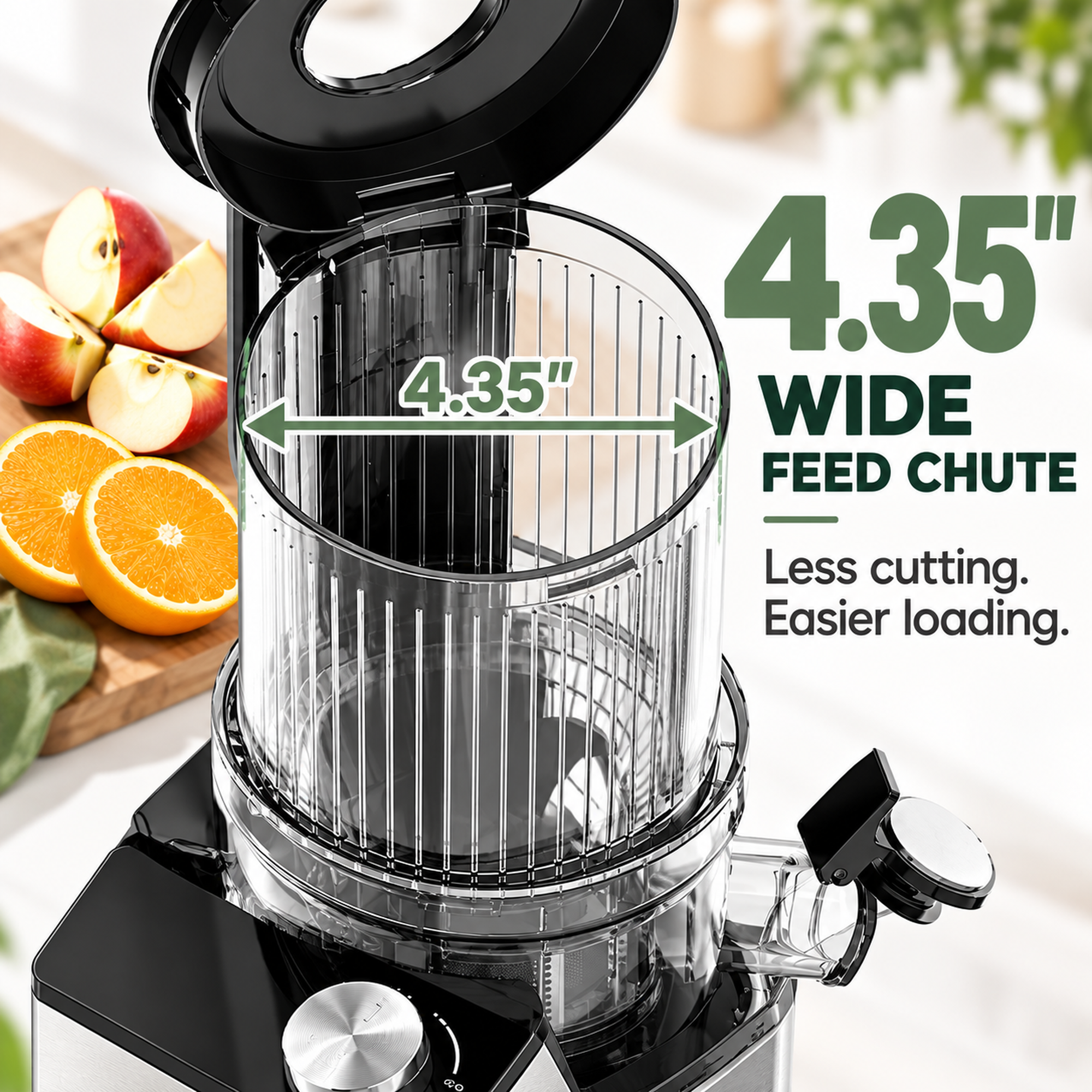 WHALL Cold Press Masticating Juicer photo 2