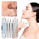 thumbnail image 5 of Fiudx Remove Puntos Negros, Juego Pinzas de Acero Inoxidable, Kit de Extracción y Mango Antideslizante, Estuche de Viaje Incluido, Artículos Esenciales para Cuidado Facial, Uso Profesional, Diseño Du, 5 of 7