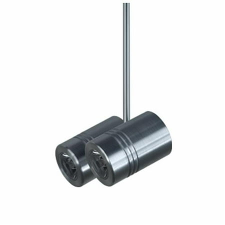 

Jesco Lighting QASL172X6-30SN 1-Light Monorail Quick Adapt Low Voltage LED Spot Light- Satin Nickel