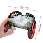 TINYSOME Mobile Game Controller with Cooling Fan 4 Trigger for PUBG COD Mobile