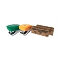 thumbnail image 2 of PraxxisPro Mini Staplers with Built-in Staple Removers, Staples 2 to 18 Sheets, Includes 2,000 Staples. Set of 2 (Orange & Green), 2 of 5