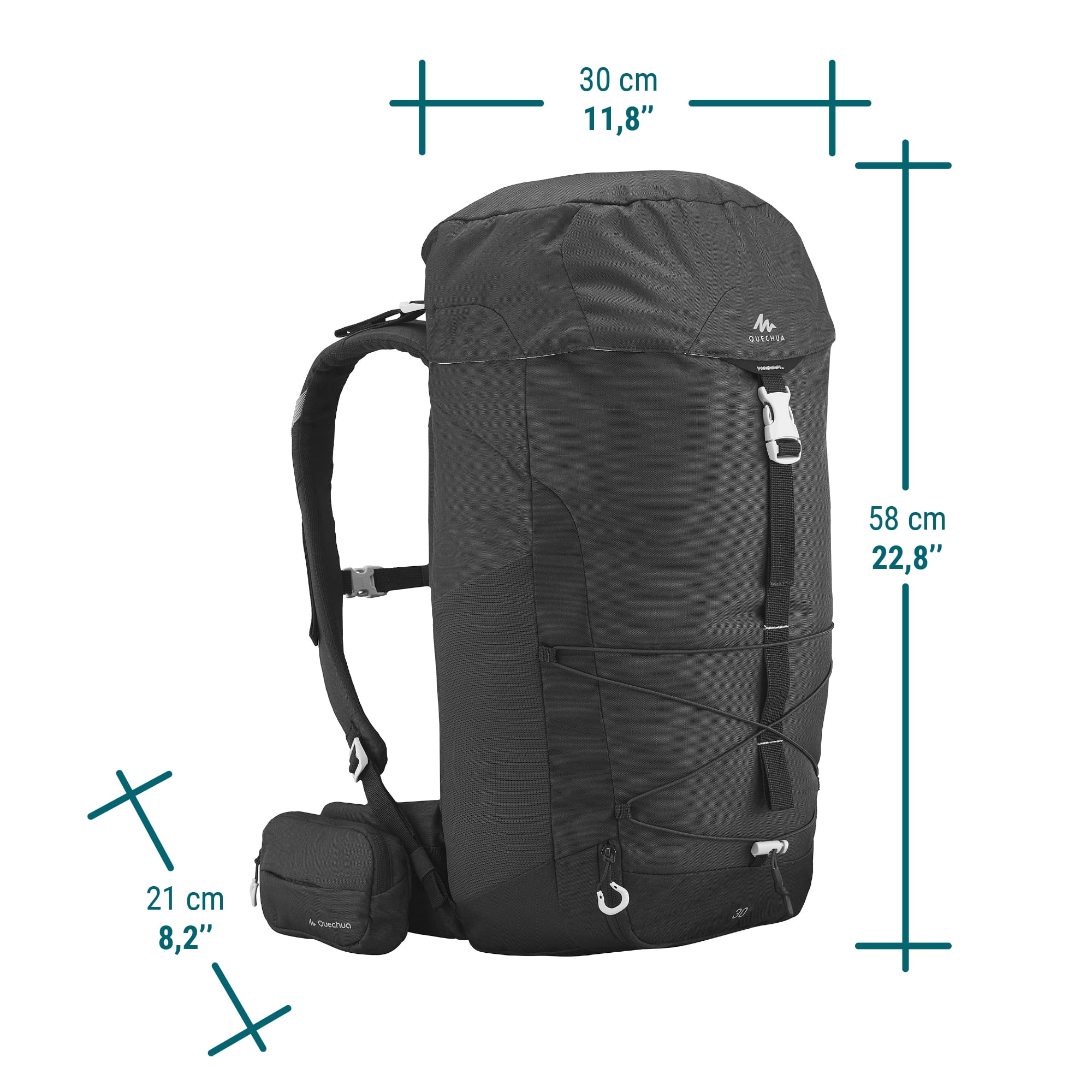 Quechua MH500 30L Hiking Backpack | Decathlon