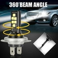 thumbnail image 4 of Kit de bombillas LED para faros delanteros H7 de 240 W y 6000 K para luces altas y bajas, 4 of 6