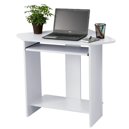 Fineboard Home Office Compact Corner Desk White Walmart Com