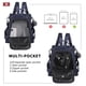 thumbnail image 3 of PINCNEL Mochila para mujer Monedero Mochila antirrobo de nailon impermeable Bolso de hombro ligero, 3 of 5
