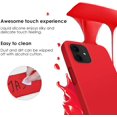 thumbnail image 5 of JASBON Étui pour iPhone 12 Mini, Étui en Silicone Antichoc Protection contre les Chutes de Gel 5.4 Pouces pour iPhone 12, 5 of 5