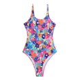 thumbnail image 1 of Aayomet Bathing Suits for Women Printed Outer Body Bikini (Blue, S), 1 of 3