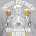 thumbnail image 3 of CafePress - Proud Father Of A Few Dumbass Kids Men's Classic T Shirt - Fitted T-Shirt, Vintage Fit Soft Cotton Tee, 3 of 4
