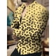 thumbnail image 1 of Camisa de hombre con solapa y estampado geométrico a cuadros para exteriores, informal, de manga larga, con botones, ropa de diseñador, informal y cómoda, 1 of 6
