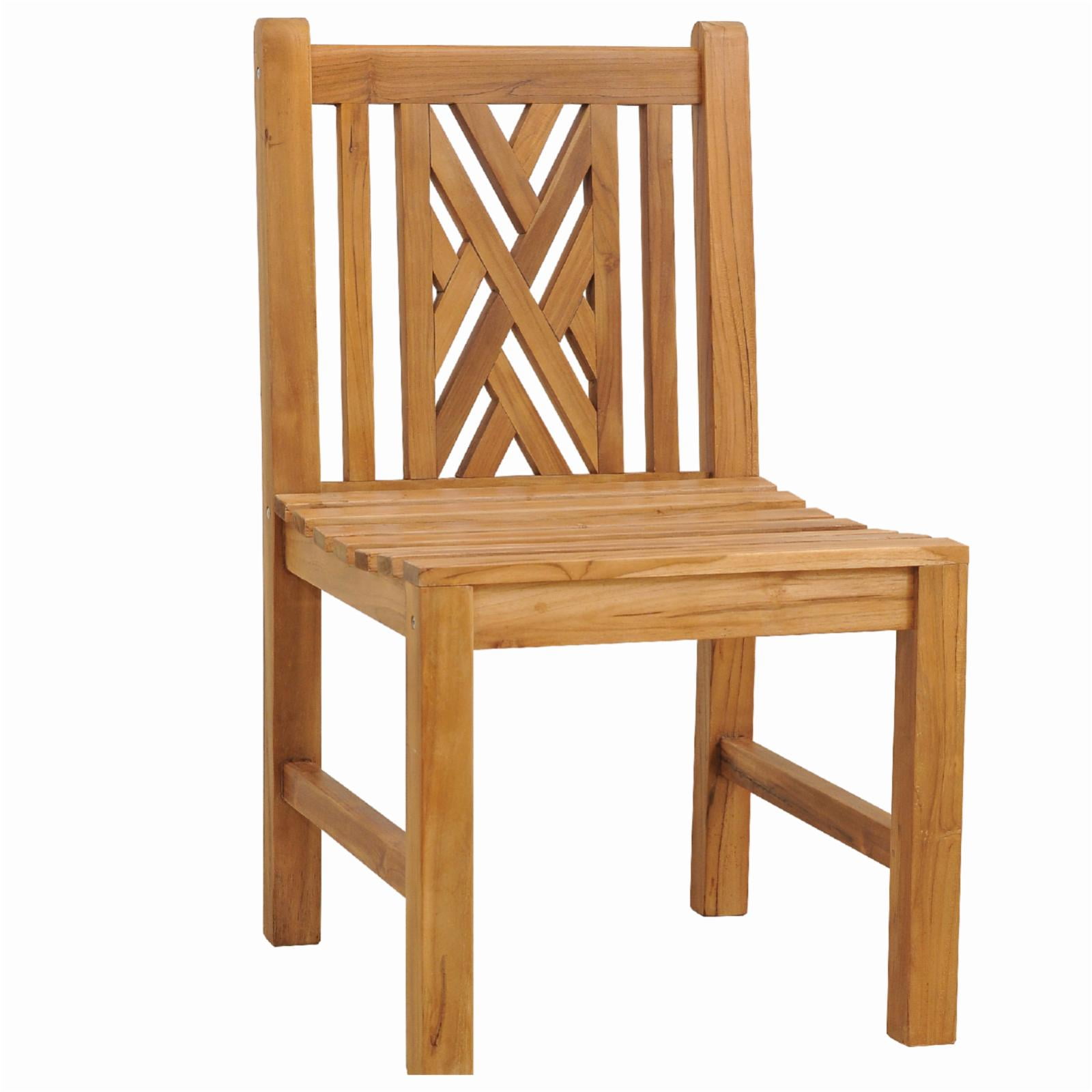 chic teak chair