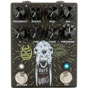 Walrus Audio Lore Reverse Soundscape Generator Delay/Reverb/Pitch/Modulation Effects Pedal - Onyx Edition Black