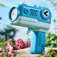 thumbnail image 4 of Automatic Bubble Blaster with 60ml Solution - LED Light & Music Mode for Parties, Safe Plastic Design for Kids, 4 of 7