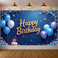 thumbnail image 5 of Colorful Theme Banner Balloon Decoration Cheerful Background for Birthday Party Indoor Decoration Photo Shoot, 5 of 9