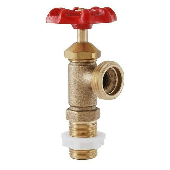 Homewerks Faucet 208000 Washing Machine Valve 0.75 x 2.25 in. Brass