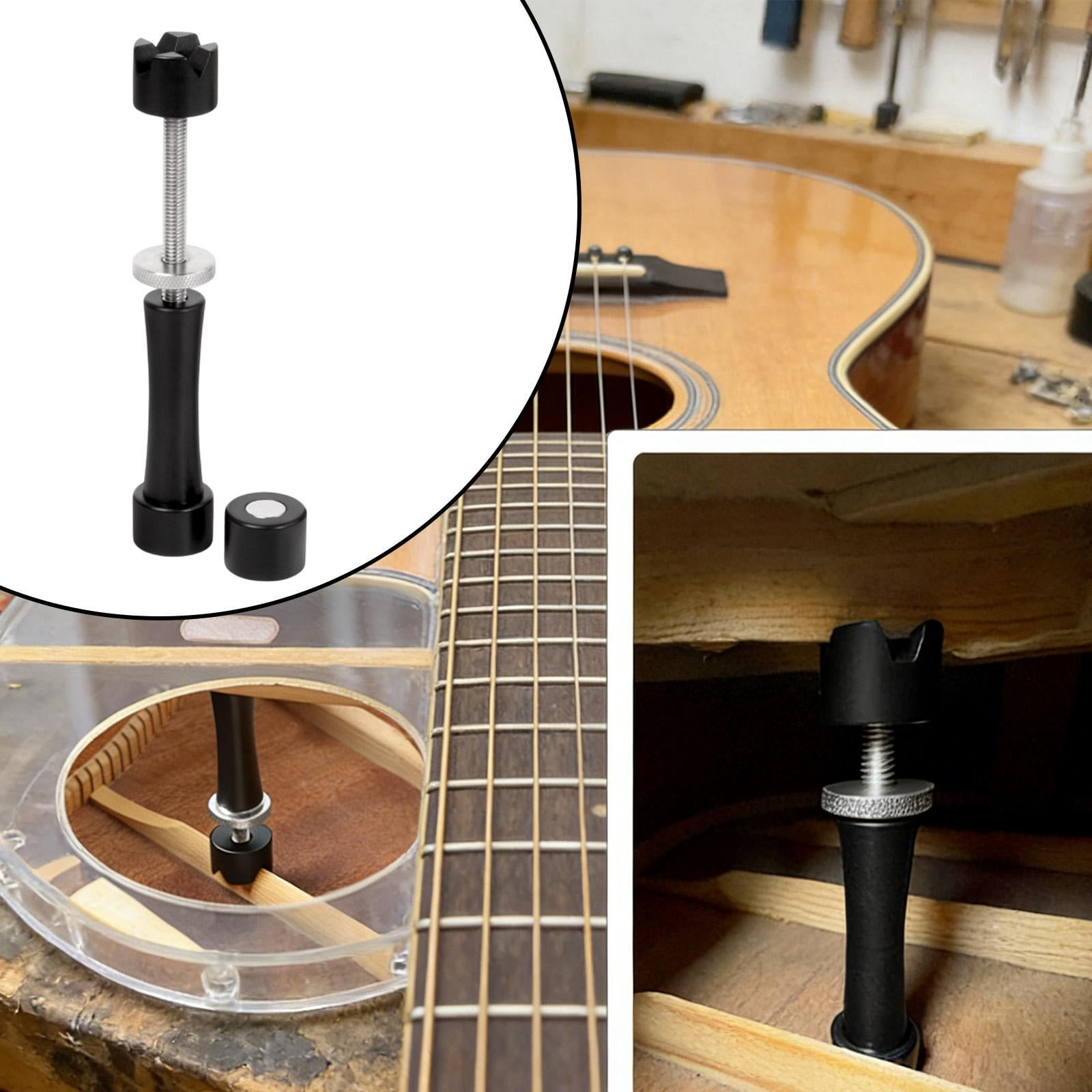 LeeQinersw Guitar Brace Repair Jack Professional Workshop Compact Portable Luthier Tool 102 to 128mm