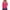 A004-Hot Pink, variant on BDPORKAS Scrub Jackets for Woman Full Zip Up Nurse Uniforms Stretch Comfort Long Sleeve Scrub Jacket Cardigan Workwear with Pockets