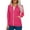 CM04-Hot Pink, variant on ADSSDQ Womens Scrubs Plus Size Stretch Scrub Jackets for Women Full Zip Up Long Sleeve Cardigan Nursing Tops Easy Care Workwear Working Uniform