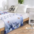 thumbnail image 5 of Christian Blanket for Women, Blue Rose Butterfly Ultra Soft Religious Gifts Blankets with Bible Verse and Inspirational Thoughts, Warm Plush Prayers Healing Throw Blankets, 60"x50", 5 of 6