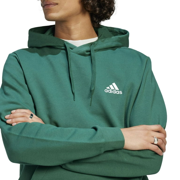 Big Tall adidas Feel Cozy Pullover Fleece Hoodie Color Collegiate Green Size 4XL Walmart
