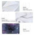 thumbnail image 2 of Yayeee Kitchen Hanging Hand Towels Set of 2 with Loop Bathroom Absorbent Tie Towel, Purple Sky Pattern, 2 of 7