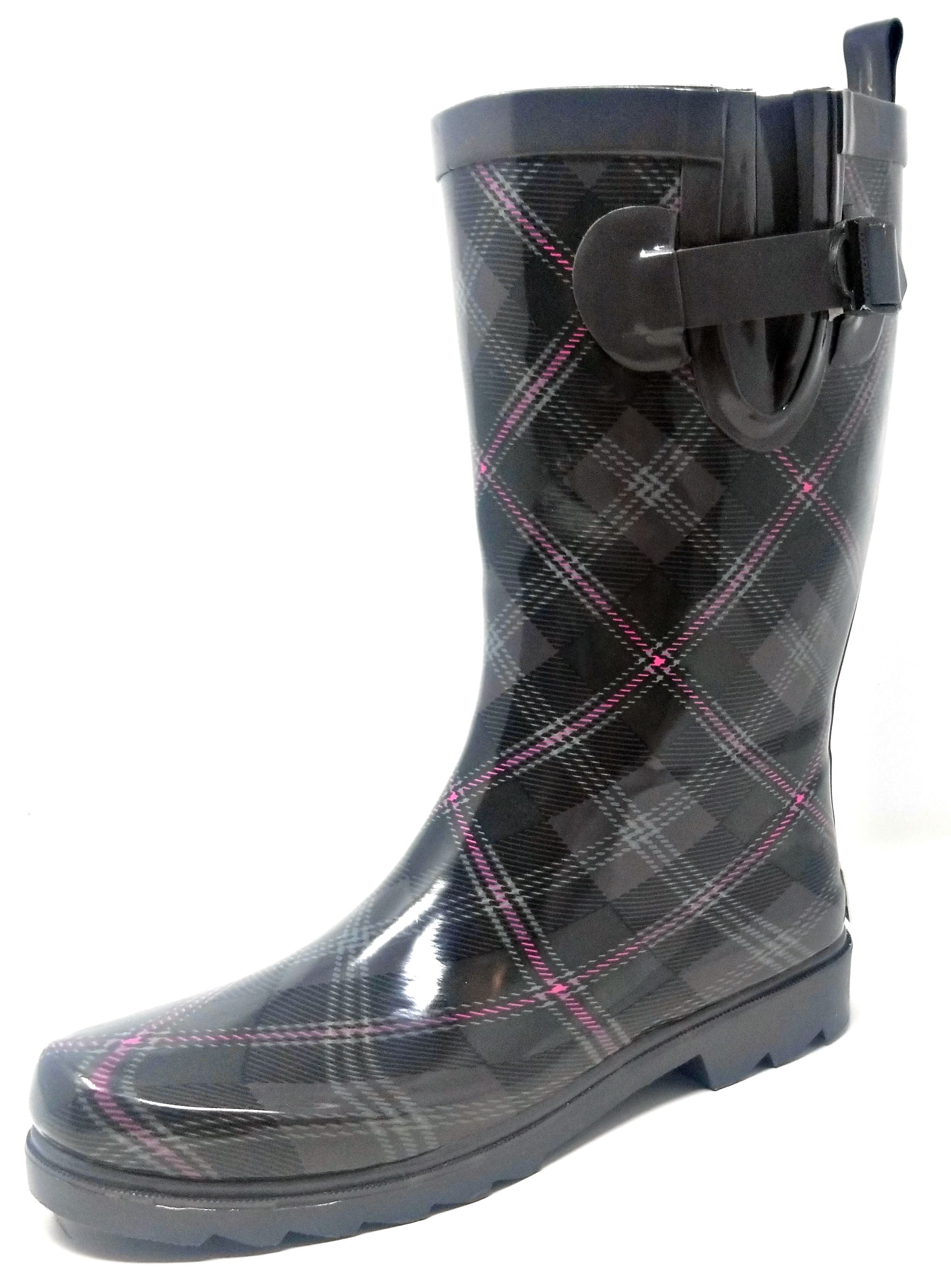 Women Rubber Rain Boots - 11