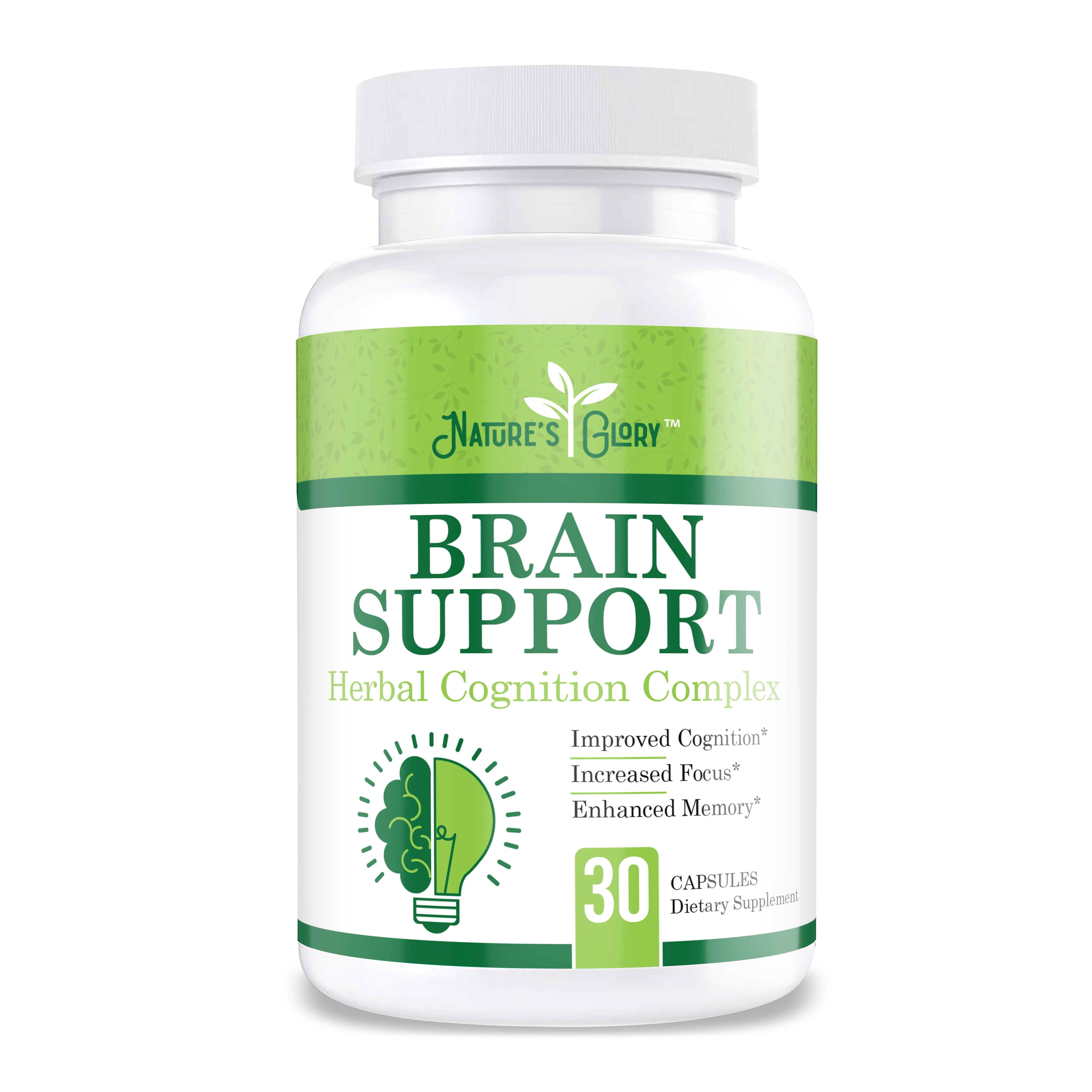 Brain Booster Supplement for Focus, Memory, Clarity, & Energy
