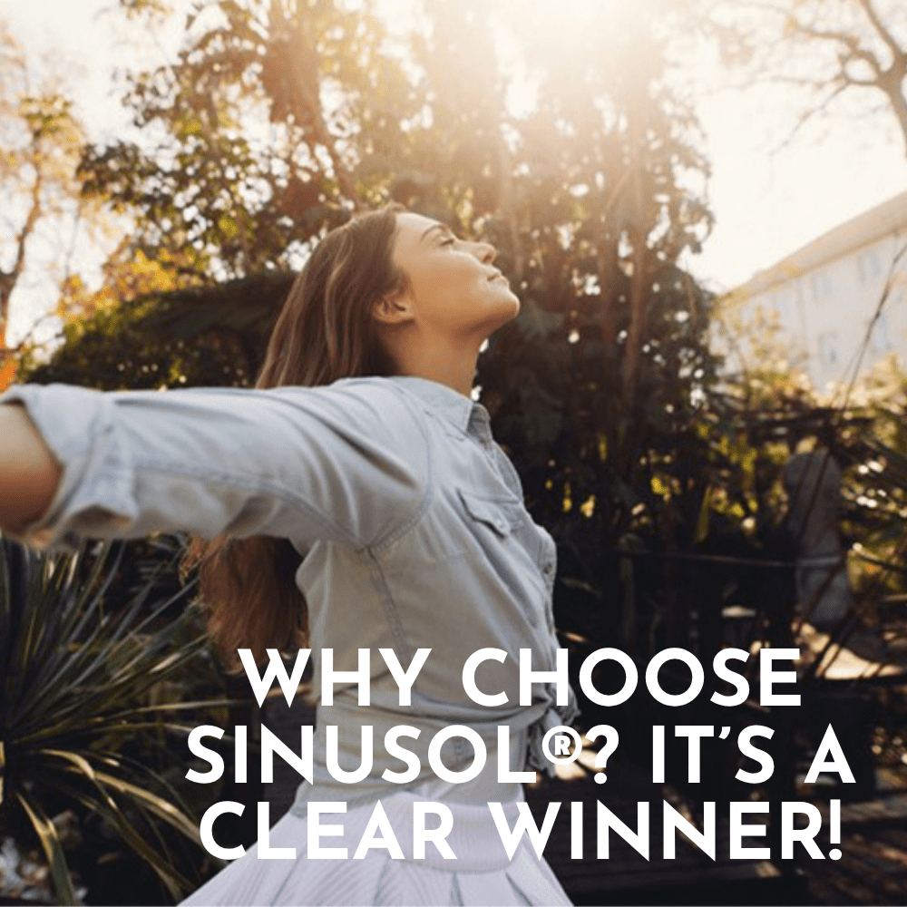 Sinusol Breathe Easy Nasal Spray – Essential Oil Solution for Sinus Relief, Allergy Support, and Congestion Reduction 2oz