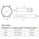 thumbnail image 2 of Correas de reloj de silicona Uxcell, correa de reloj de 20 mm con hebilla de aleación de zinc de liberación rápida, azul marino, 2 of 7