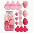 thumbnail image 1 of 15-Piece Professional Makeup Sponge Set Multi-Shape Blenders For Flawless Foundation Application, 1 of 7