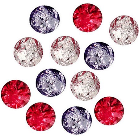 Jesse James DIUFLATS-5956 Dress It Up Flats Embellishments-Mouln Rouge 12-Pkg