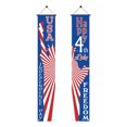 thumbnail image 2 of InsCrazy Fourth of July Couplets Printed Door Curtain Party Party Flags Big Savings, 2 of 5
