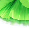 thumbnail image 3 of Fgnfyis Carnival Women's Skirts Three Layer Lined Mesh Ballet Skirt Puffy Dance Tutu Skirt Ballet Skirt Light Green One Size, 3 of 3