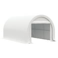 thumbnail image 2 of Outsunny Storage Tent 10’ x 16’ x 0’ White Carport, 2 of 9
