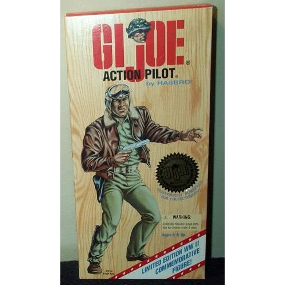 GI Joe African American Action Pilot 12" WWII Limited Edition