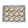 thumbnail image 1 of Naiovety Pelotas de golf Fancy Portable Match Opening Sports Practice Ball in Box Packages como regalos perfectos para eventos deportivos Ceremonias Golf 12 piezas en una caja Naiovety OD003017-04B, 1 of 6