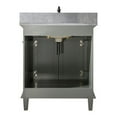 thumbnail image 5 of Legion Furniture 30" Contemporary MDF/Veneer Wood Sink Vanity Cabinet in Green, 5 of 10