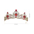 thumbnail image 2 of Wedding Crown Rhinestone Crown Bridal Crown Headband Bride Headdress Fashionable Hair Accessory, 2 of 8